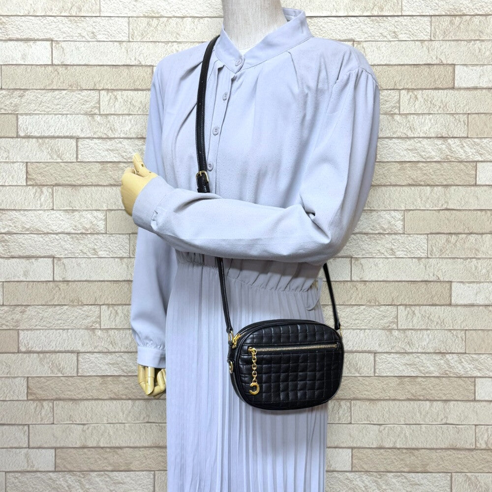 CELINE セリーヌ Cチャーム スモール カメラバッグ ショルダーバッグ