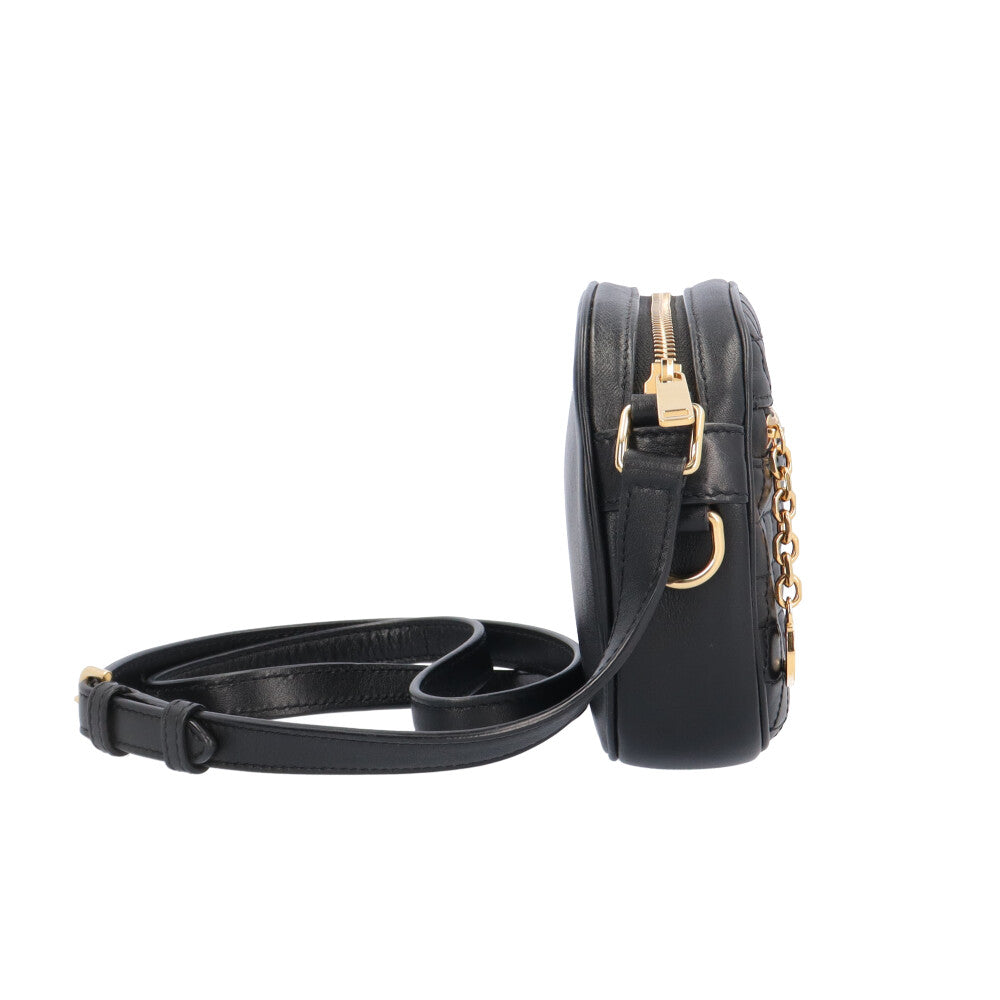 ❀お母 CELNE Cチャーム スモール カメラバッグ キルティング 美品 CELINE セリーヌ Cチャーム スモール カメラバッグ ショルダーバッグ