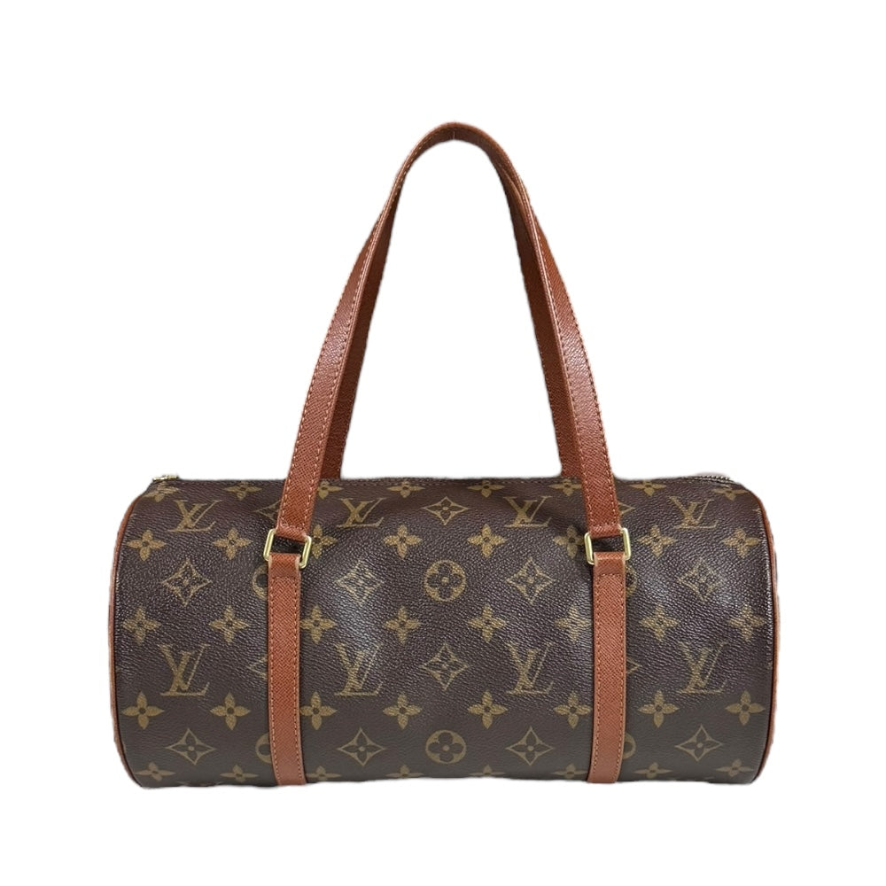 LOUIS VUITTON ルイヴィトン パピヨン30 モノグラム ハンドバッグ モノグラムキャンバス ブラウン レディース 中古 –  【公式】リサイクルキング オンラインショップ