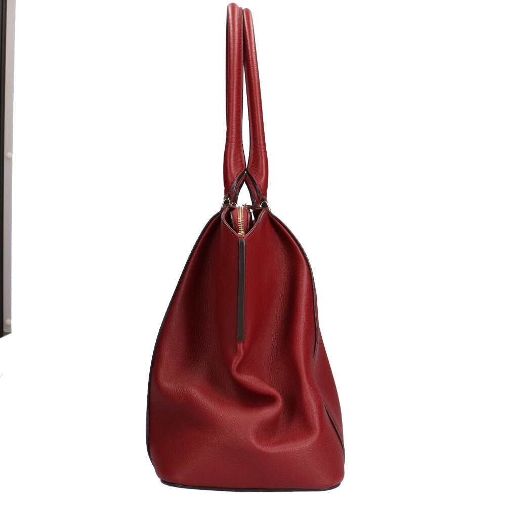 カルティエ CARTIER MM C ドゥ カルティエ ショルダーバッグ レザー