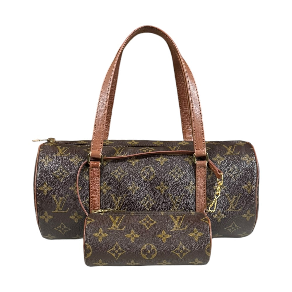 LOUIS VUITTON ルイヴィトン パピヨン30 モノグラム ハンドバッグ モノグラムキャンバス ブラウン レディース 中古 –  【公式】リサイクルキング オンラインショップ