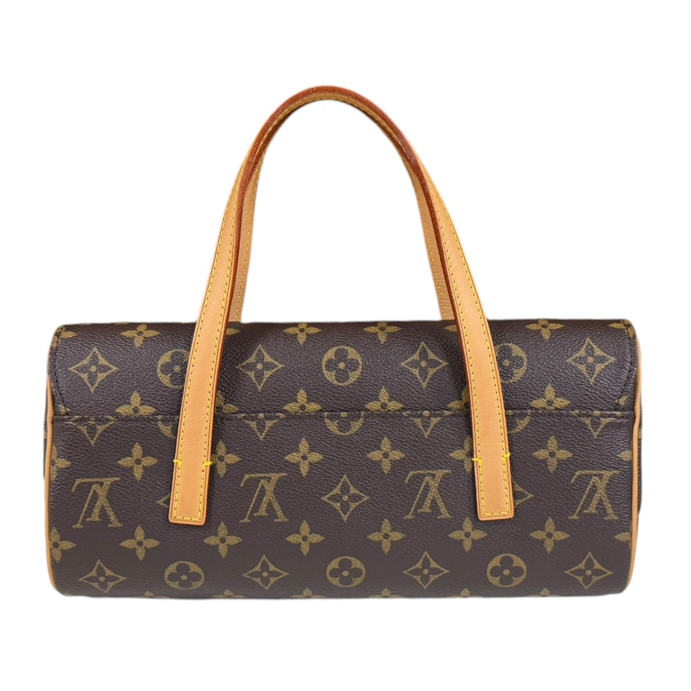 LOUIS VUITTON Louis Vuitton Monogram Handbag Monogram Canvas Brown Ladies Used