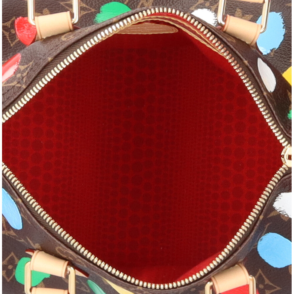 LOUIS VUITTON Speedy Bandouliere 25 Yayoi Kusama Collaboration