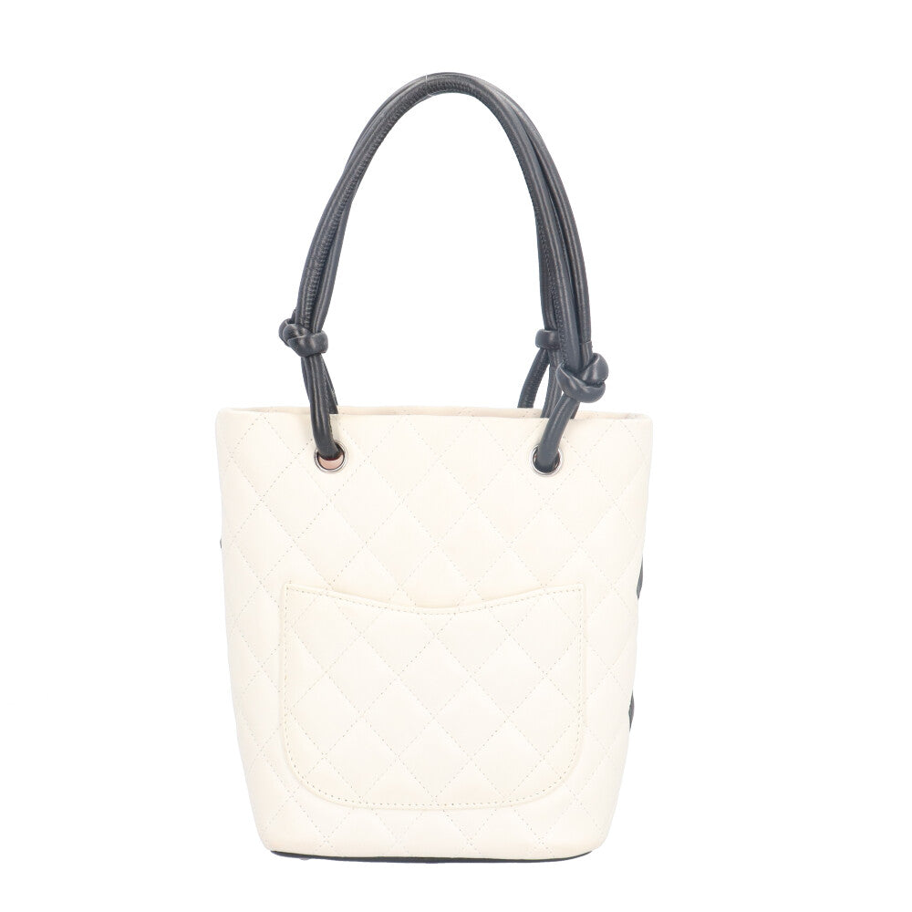 CHANEL カンボンスモールトート シャネル(CHANEL)シャネル カンボンラインスモールトート バッグ