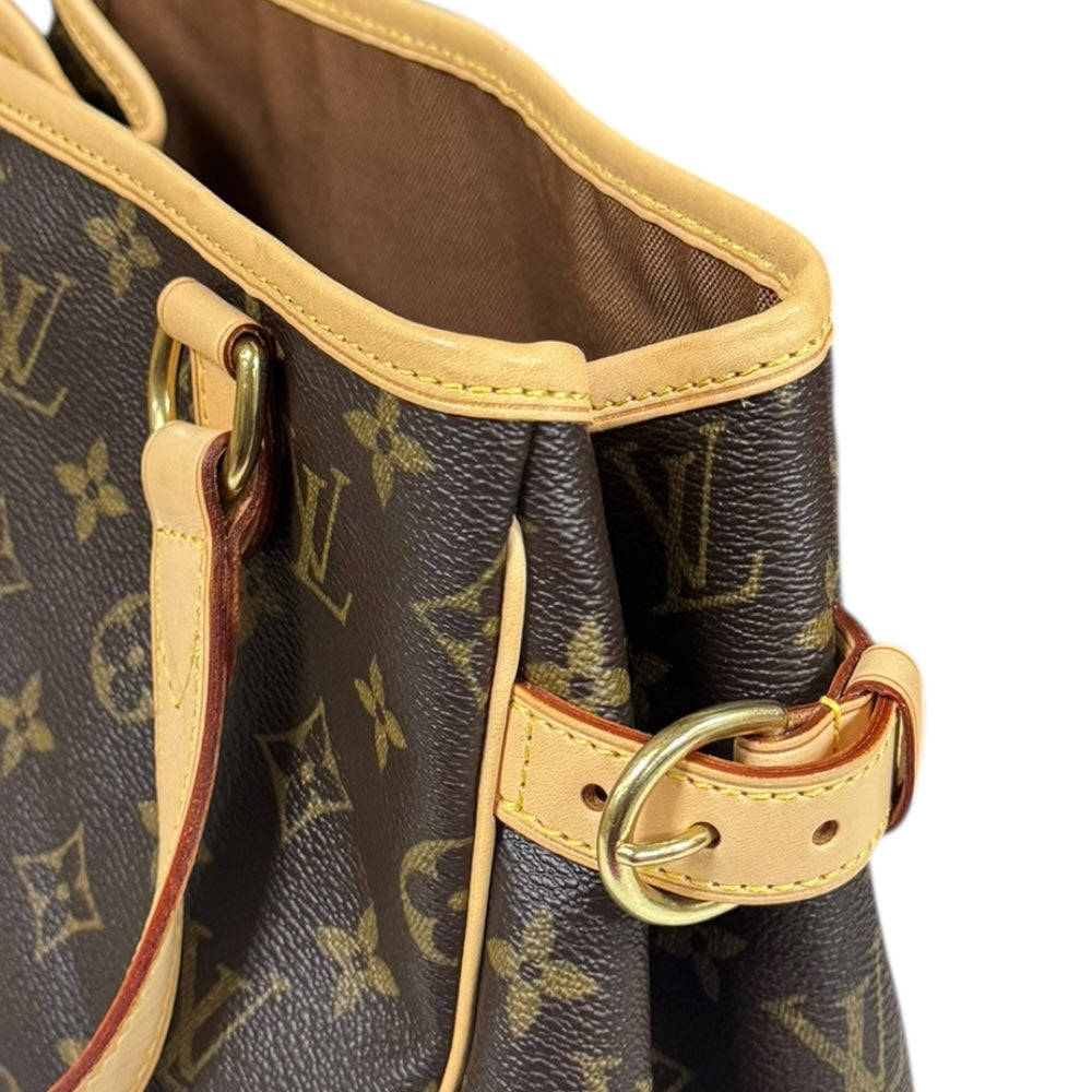 【美品】ルイヴィトン バティニョール ヴェルティカル モノグラム ハンドバッグ LOUIS VUITTON ルイヴィトン バティニョール モノグラム