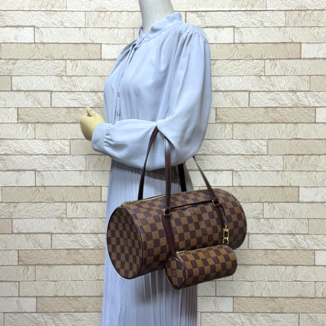 LOUIS VUITTON ルイヴィトン パピヨン30 ダミエ ハンドバッグ ダミエ