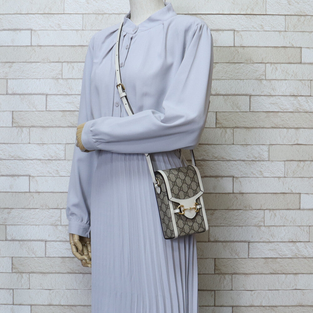GUCCI グッチ ホースビット1955ミニバッグ GGスプリーム ショルダー
