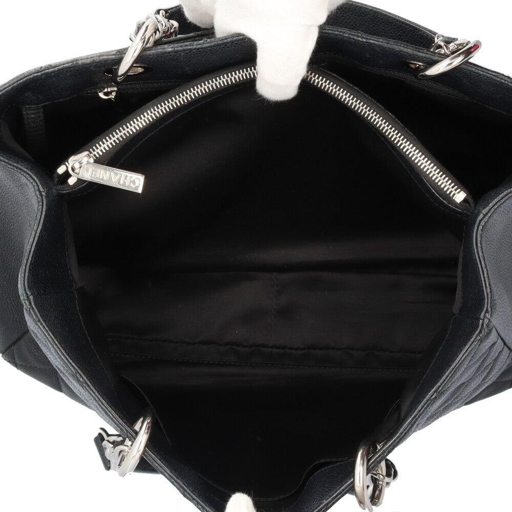 CHANEL シャネル GSTトート マトラッセ トートバッグ キャビアスキン