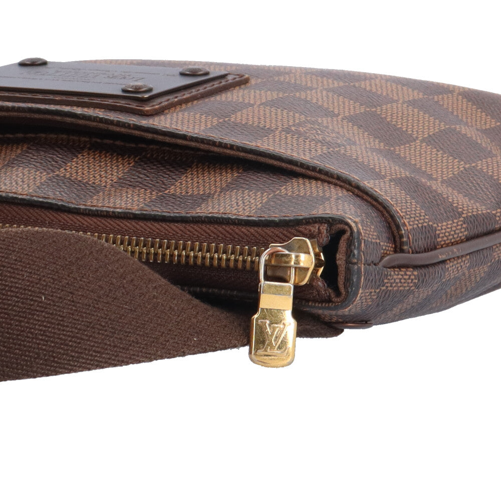 LOUIS VUITTON ルイヴィトン ポシェットプラットブルックリン ダミエ