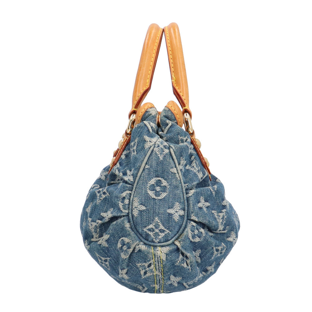 LOUIS VUITTON ルイヴィトン プリーティ モノグラムデニム