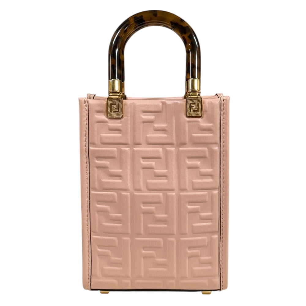 FENDI フェンディ サンシャインショッパーミニ ショルダーバッグ