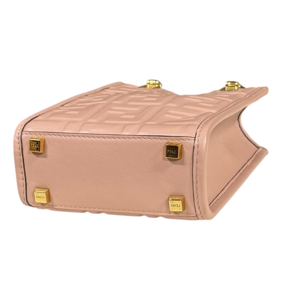 FENDI フェンディ サンシャインショッパーミニ ショルダーバッグ