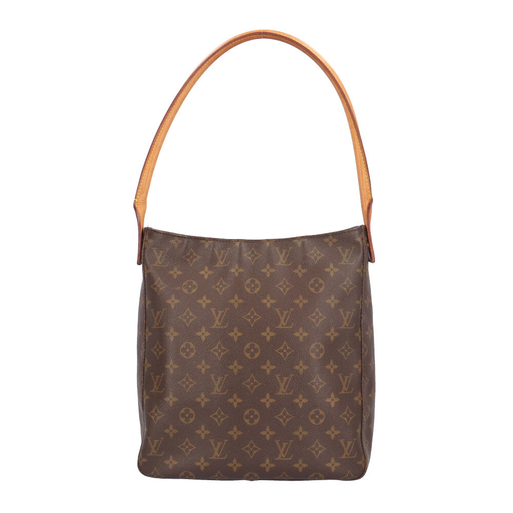 LOUIS VUITTON ルイヴィトン ルーピングGM モノグラム ショルダーバッグ モノグラムキャンバス ブラウン レディース 中古 –  【公式】リサイクルキング オンラインショップ