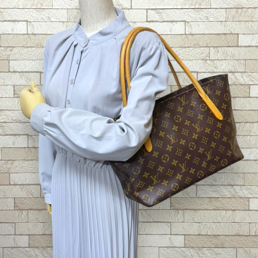 LOUIS VUITTON ルイヴィトン ラスパイユPM モノグラム トートバッグ