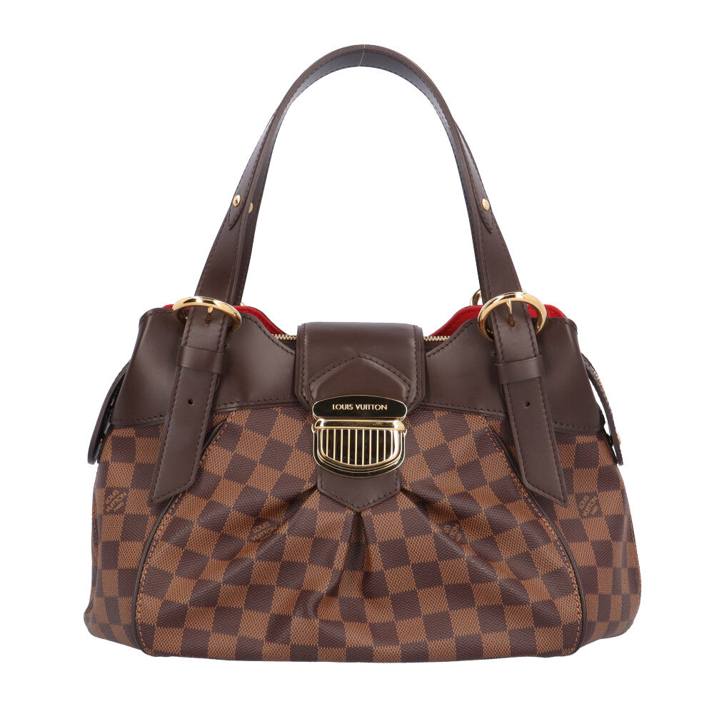 LOUIS VUITTON ルイヴィトン システィナPM ダミエ ショルダーバッグ ダミエキャンバス ブラウン レディース 中古 –  【公式】リサイクルキング オンラインショップ