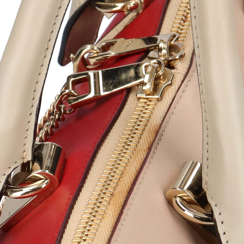 クロエ Chloe ベイリー ショルダーバッグ レザー レッド レディース