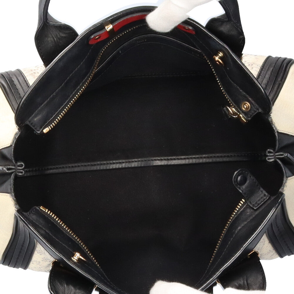 クロエ Chloe リトルアリス ショルダーバッグ レザー ベージュ