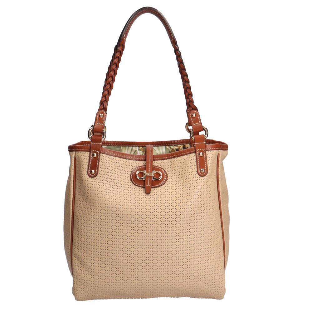 Salvatore Ferragamoバッグ超美品 FERRAGAMO □極美品□ Salvatore Ferragamo フェラガモ FZ-21