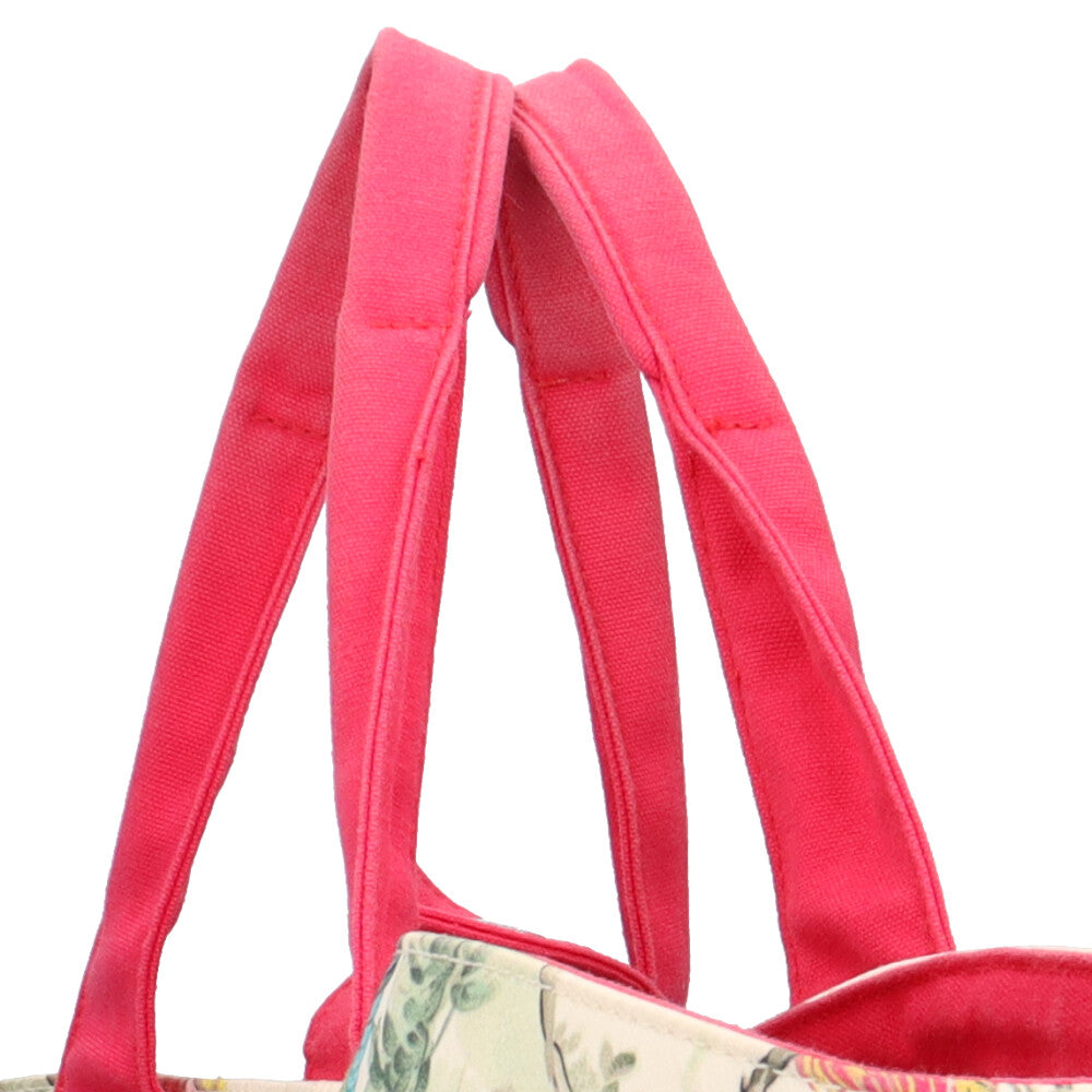 エルメス HERMES パニエドプラージェPM トートバッグ コットン