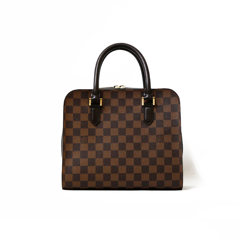 中古】 ルイ・ヴィトン LOUIS VUITTON トリアナ ハンドバッグ ダミエ