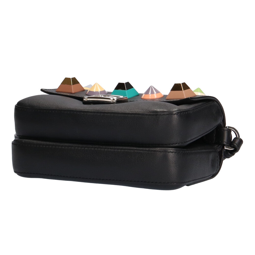 フェンディ FENDI マイクロダブルバケット マルチスタッズ ショルダー