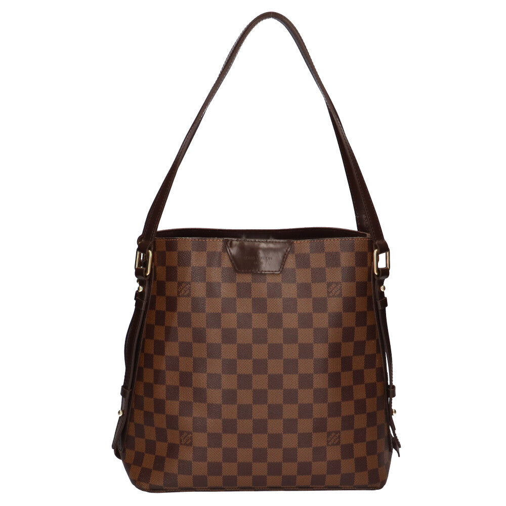 ルイヴィトン カバ リヴィントン ダミエ ショルダーバッグ ダミエキャンバス N41108 ブラウン レディース LOUIS VUITTON  中古  R&Kリサイクルキング Louis Vuitton LOUIS VUITTON Cabas Rivington Damier Shoulder Bag