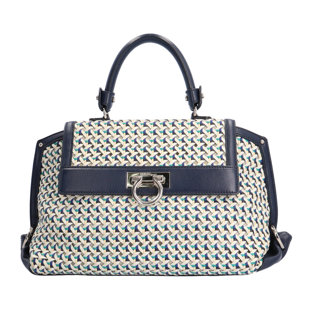 サルヴァトーレ　フェラガモ　レザーハンドバッグ　139 楽天市場】Salvatore Ferragamo サルヴァトーレフェラガモ