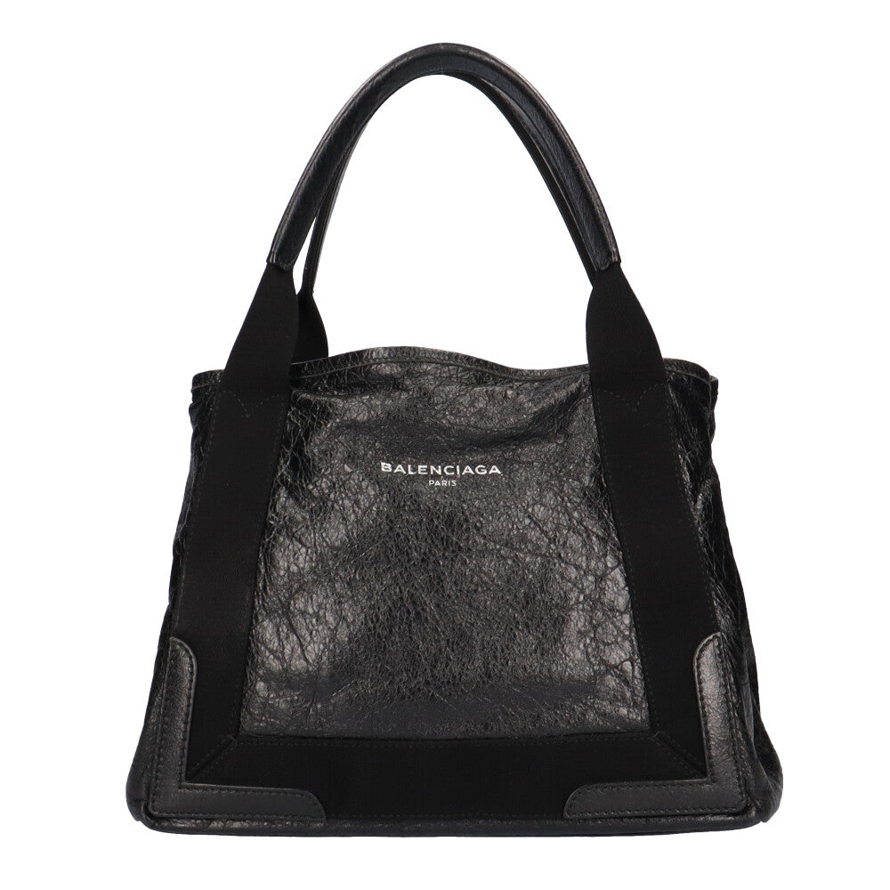 バレンシアガ BALENCIAGA ネイビーカバ ショルダーバッグ レザー バレンシアガ BALENCIAGA ネイビーカバ ショルダーバッグ レザー