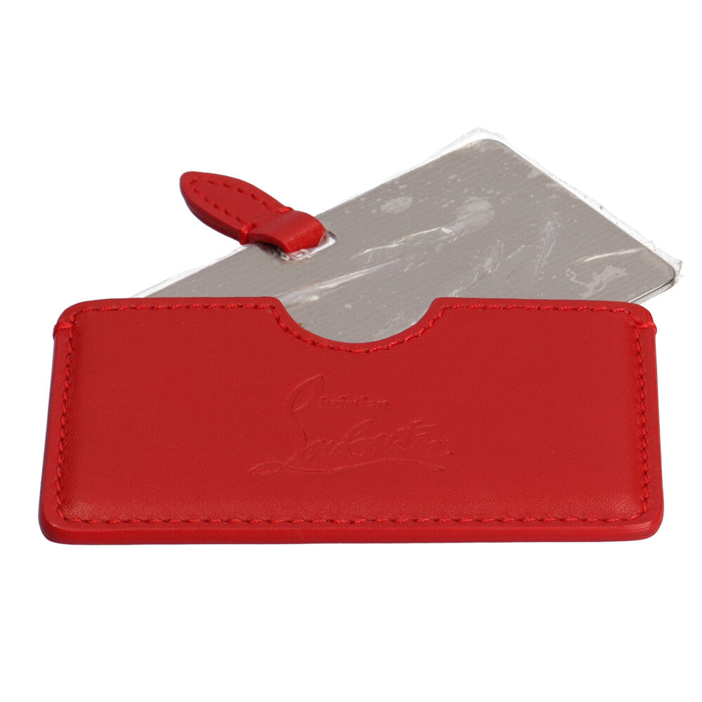 美品 クリスチャンルブタン ルビルゥ レザー レッド ショルダーバッグ 赤 0815【中古】Christian Louboutin クリスチャンルブタン Christian Louboutin ショルダーバッグ レザー