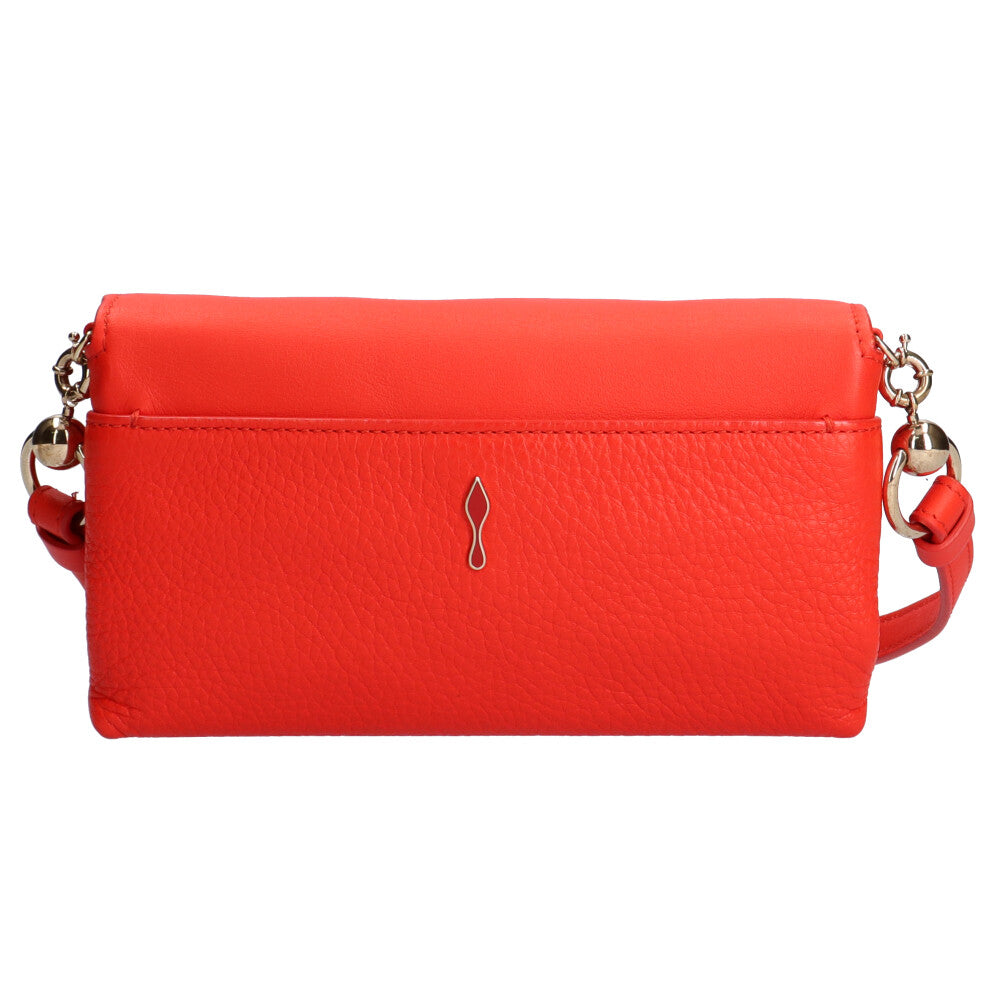 美品 クリスチャンルブタン ルビルゥ レザー レッド ショルダーバッグ 赤 0815【中古】Christian Louboutin Christian Louboutin（クリスチャンルブタン） トリルビ ショルダー