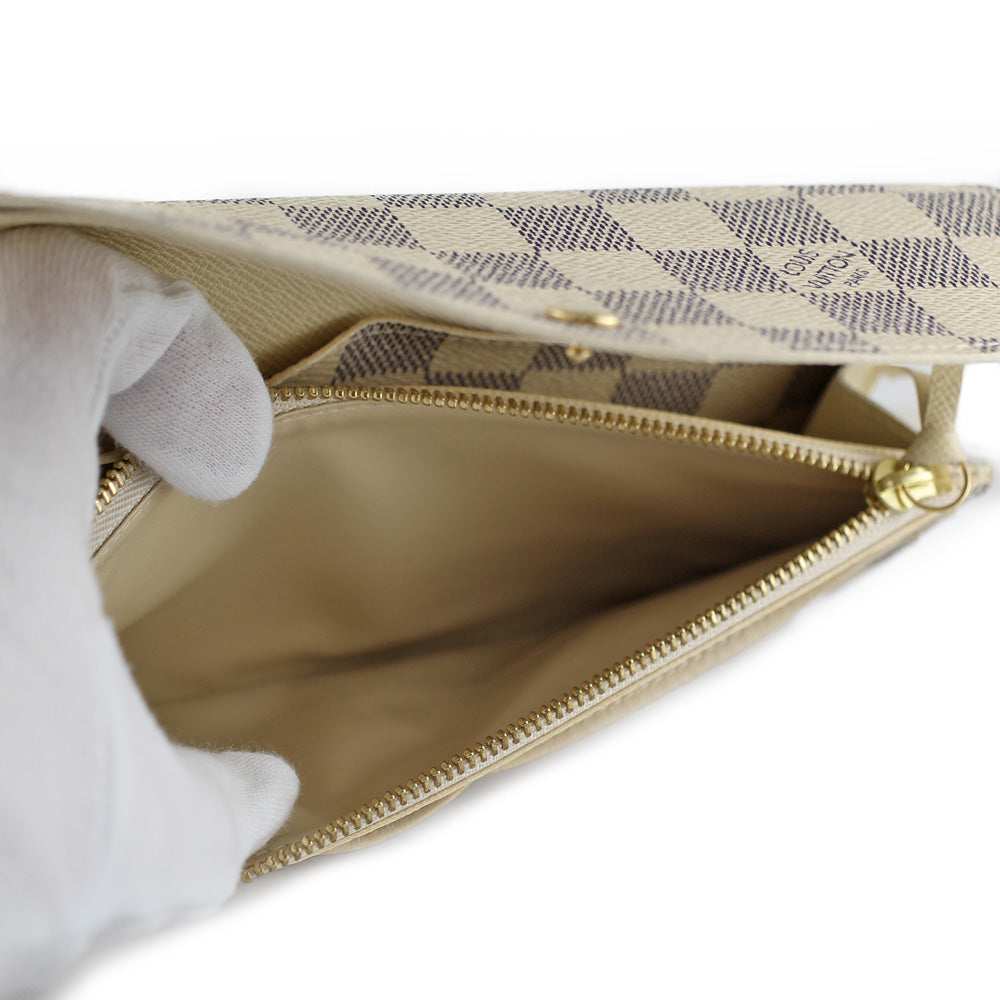 LOUIS VUITTON ルイヴィトン ポルトフォイユ・エミリー ダミエ