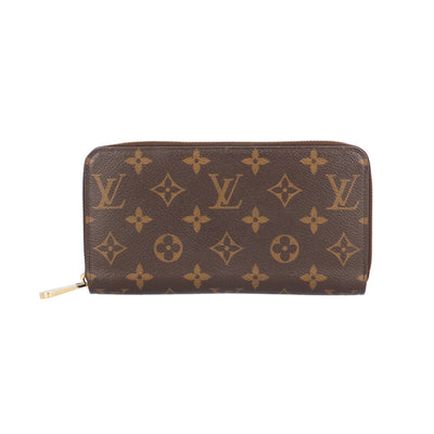 LOUIS VUITTON Zippy Wallet Monogram Long Wallet Monogram Canvas