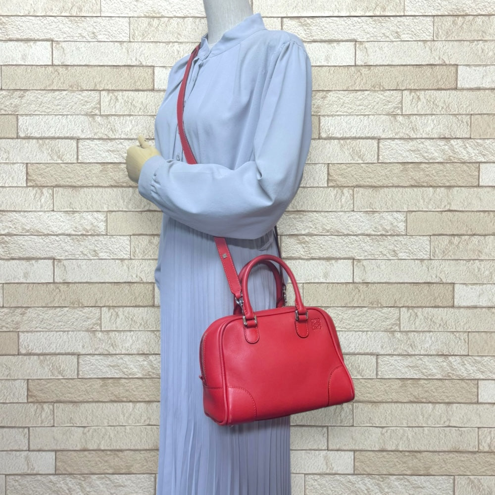 LOEWE ロエベ アマソナ75スモール ショルダーバッグ レザー