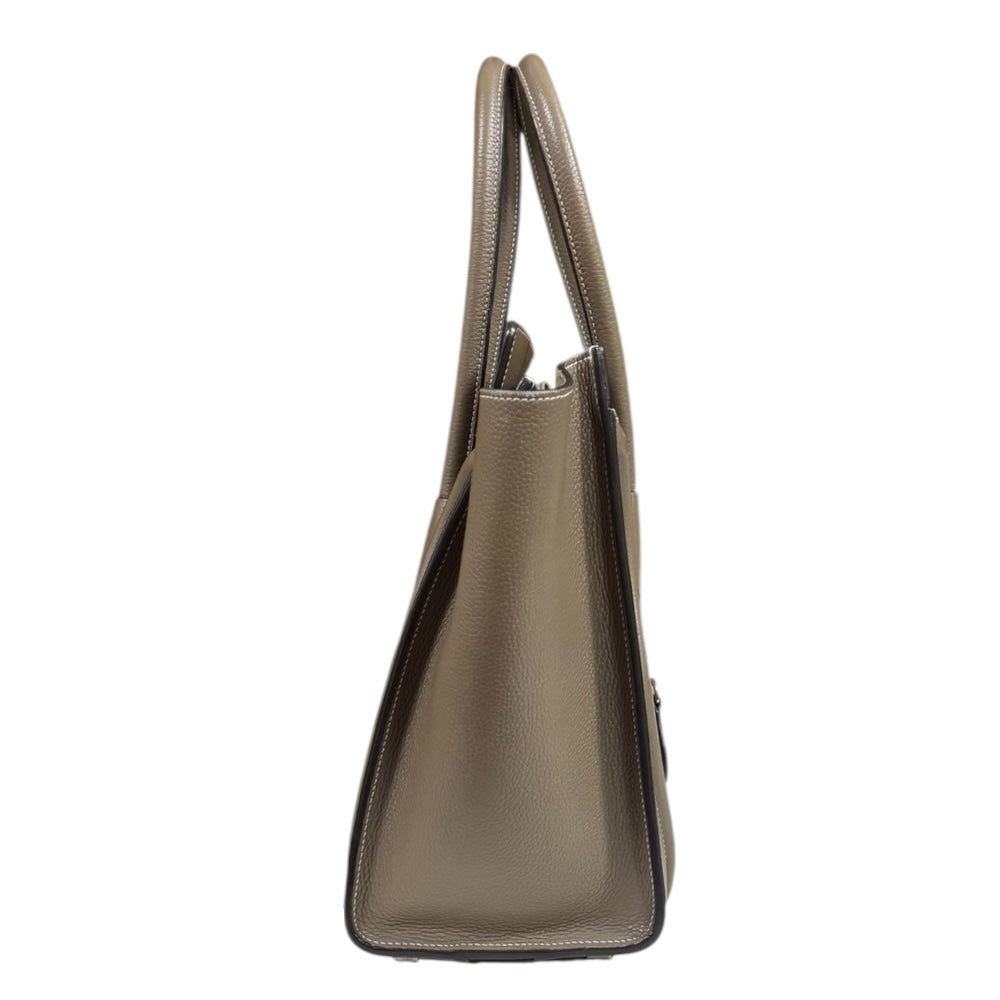 CELINE セリーヌ ラゲージ マイクロショッパー ハンドバッグ レザー