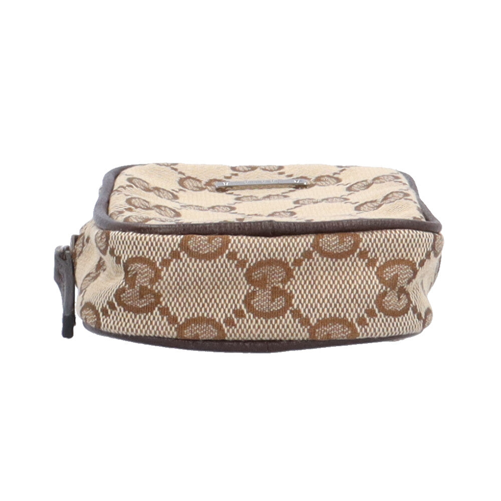 GUCCI グッチ GGキャンバス ポーチ GGキャンバス レディース 中古