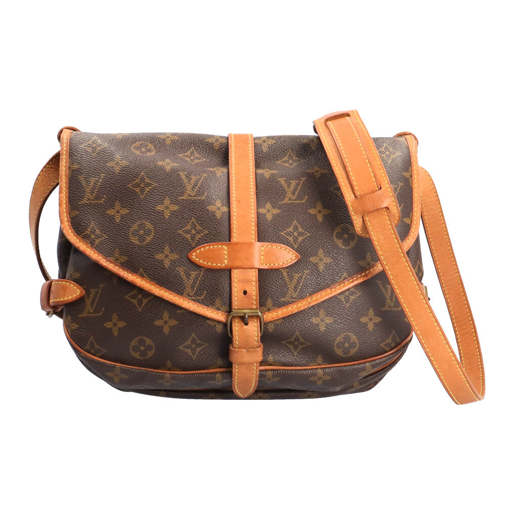 ルイヴィトン ショルダーバッグ ソミュール30 モノグラム レザー LOUIS VUITTON ルイヴィトン ソミュール30 モノグラム ショルダー