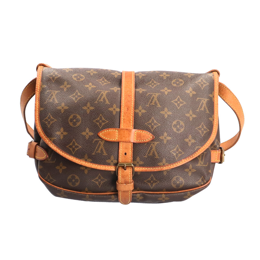 LOUIS VUITTON ルイヴィトン ソミュール30 モノグラム ショルダー