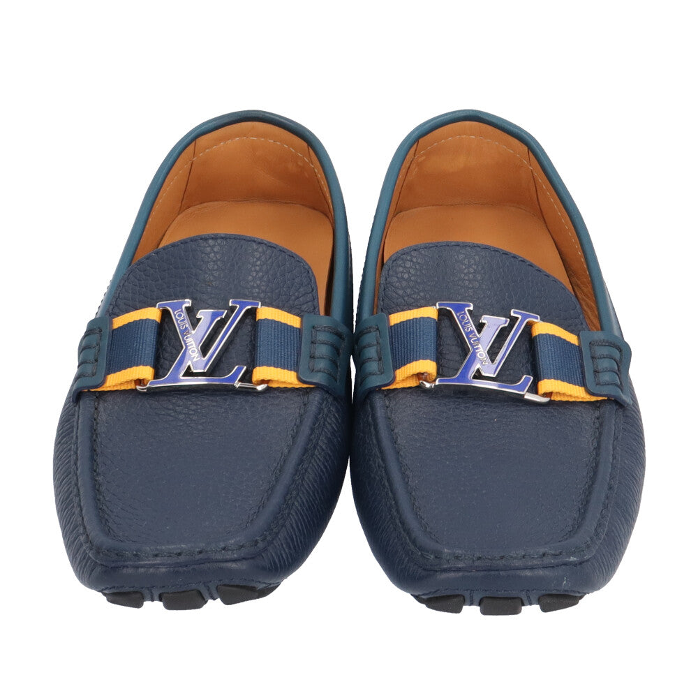 LOUIS VUITTON Monte Carlo Line Loafers Leather Men's Used – 【公式