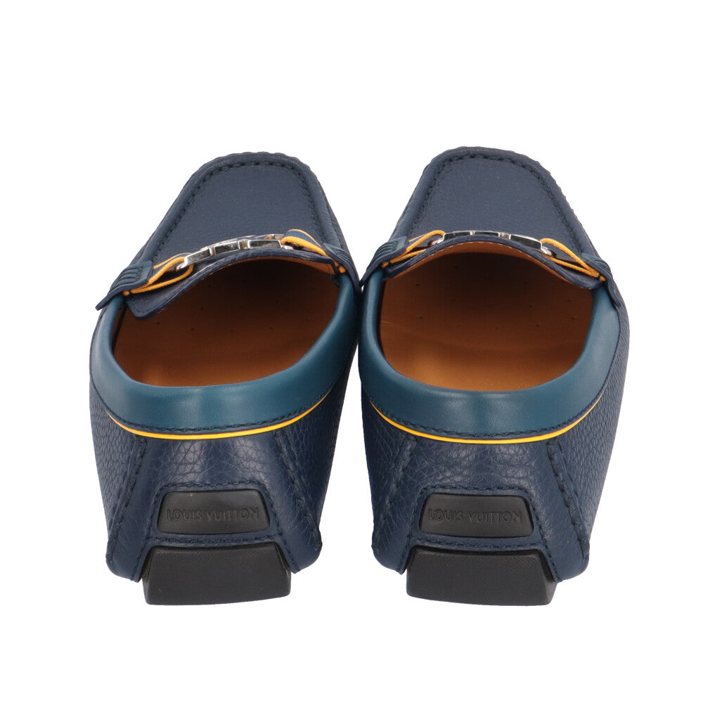 LOUIS VUITTON Monte Carlo Line Loafers Leather Men's Used – 【公式