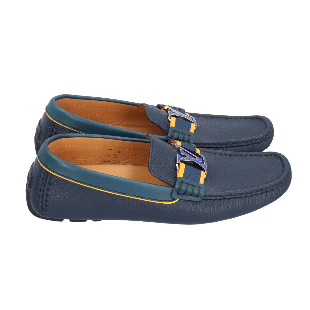 LOUIS VUITTON Monte Carlo Line Loafers Leather Men's Used – 【公式