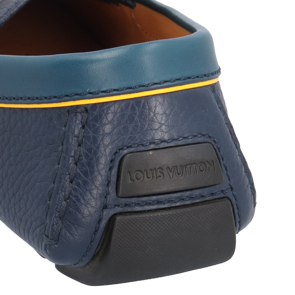 LOUIS VUITTON Monte Carlo Line Loafers Leather Men's Used – 【公式