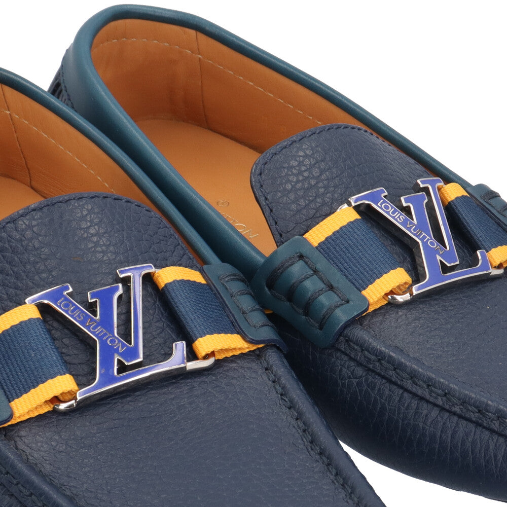 LOUIS VUITTON Monte Carlo Line Loafers Leather Men's Used – 【公式