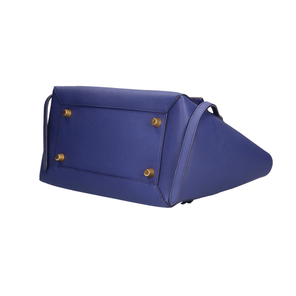 CELINE ハンドバッグ　ベルトバック　限定色ネイビー　セリーヌ セリーヌ CELINE ベルトバッグ ハンドバッグ カーフ レディース 中古