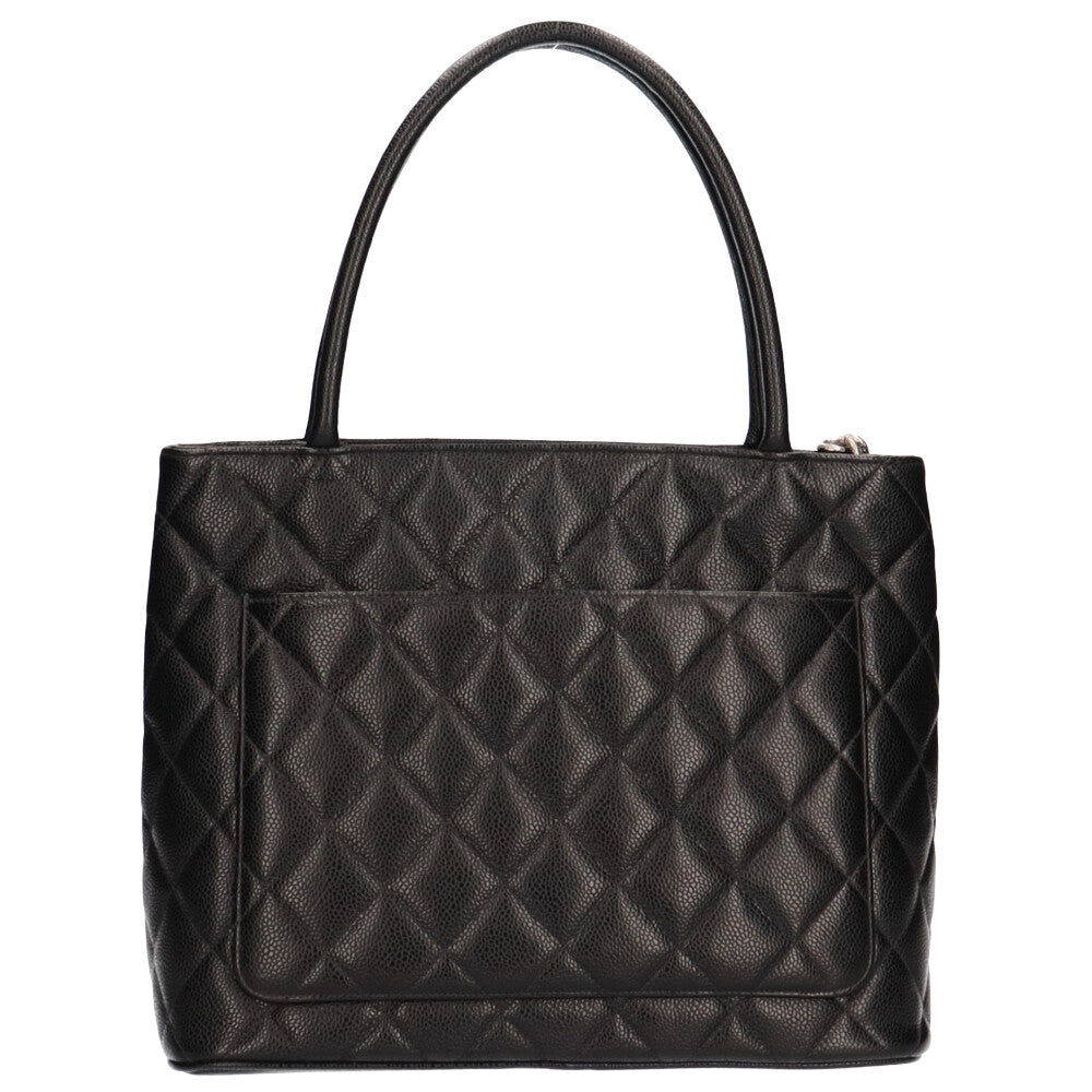 シャネル CHANEL 復刻トート トートバッグ マットキャビアスキン