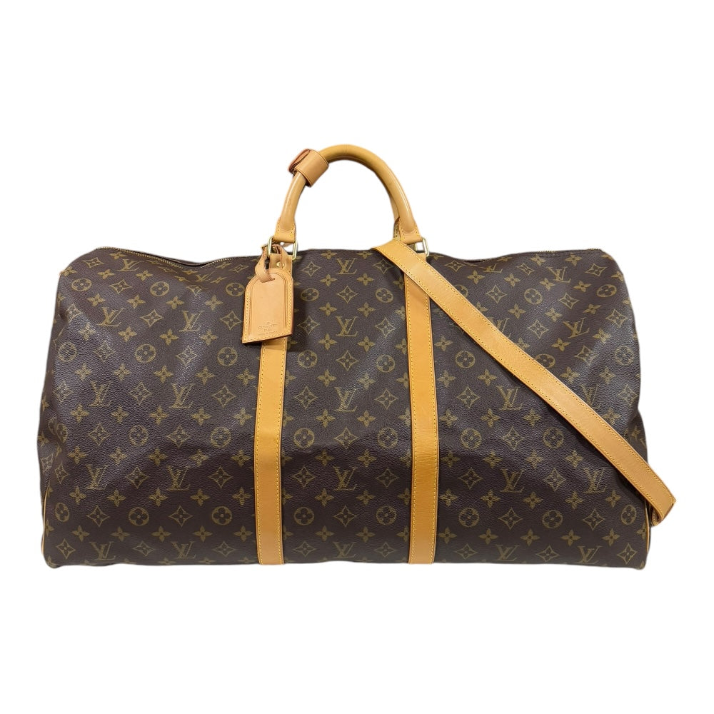 最終お値下げ♪Louis Vuitton キーポルバンドリエール60♪ LOUIS VUITTON ルイヴィトン キーポル・バンドリエール60 モノグラム