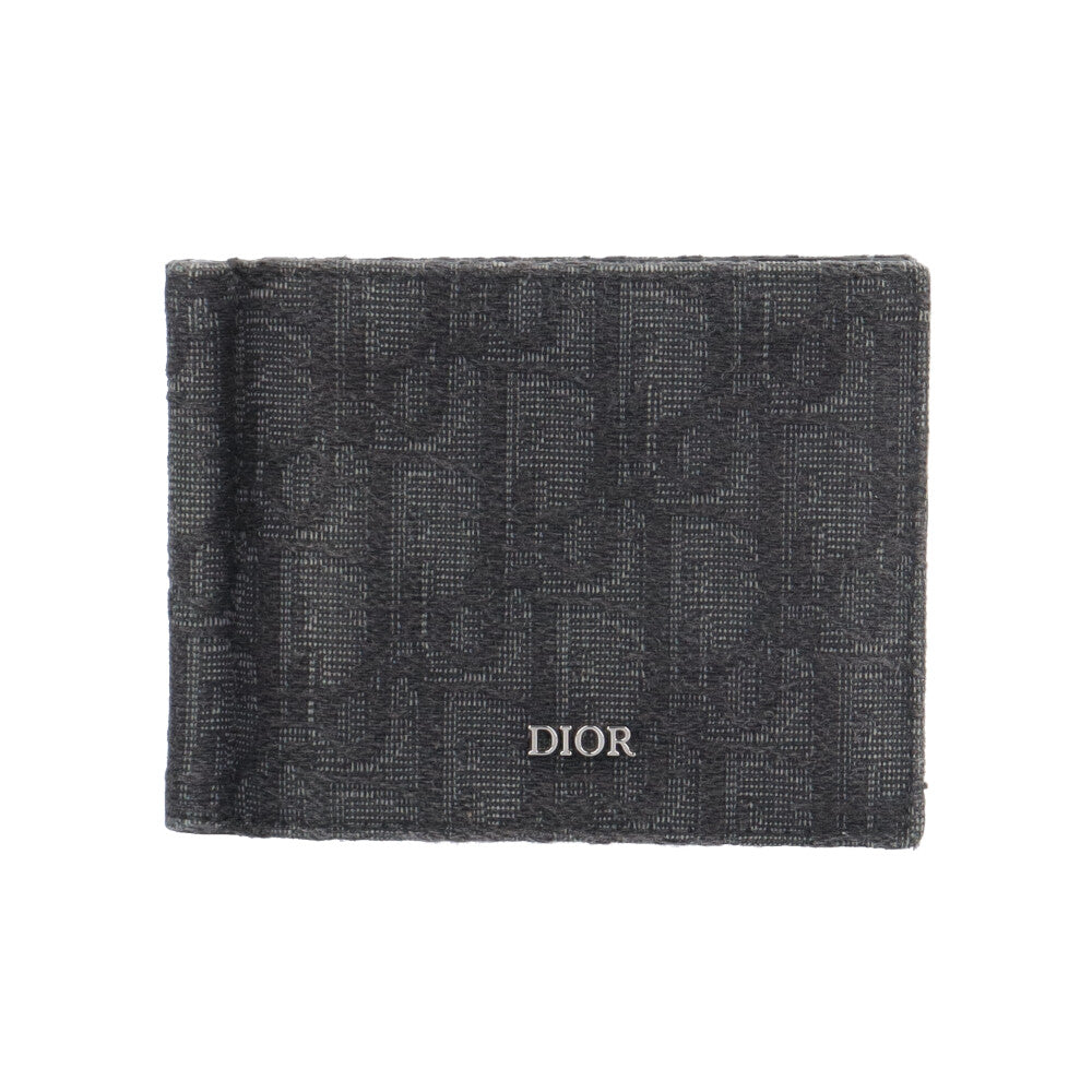 Dior ディオール マネークリップ付きウォレット オブリーク 二つ折り