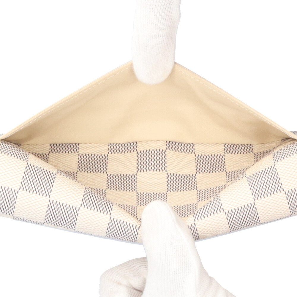 LOUIS VUITTON ルイヴィトン ポルトフォイユ サラ ダミエアズール 長
