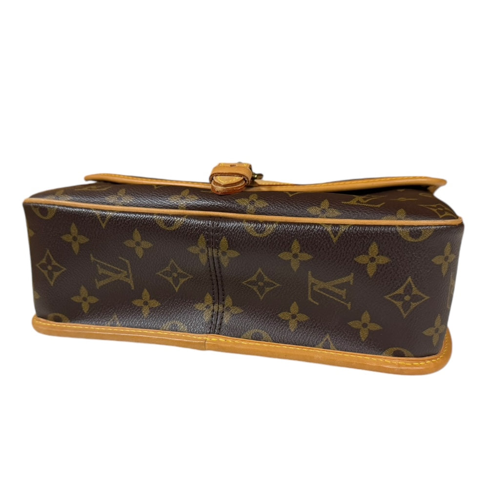 LOUIS VUITTON ルイヴィトン ソローニュ モノグラム ショルダーバッグ モノグラムキャンバス ブラウン レディース 中古 –  【公式】リサイクルキング オンラインショップ