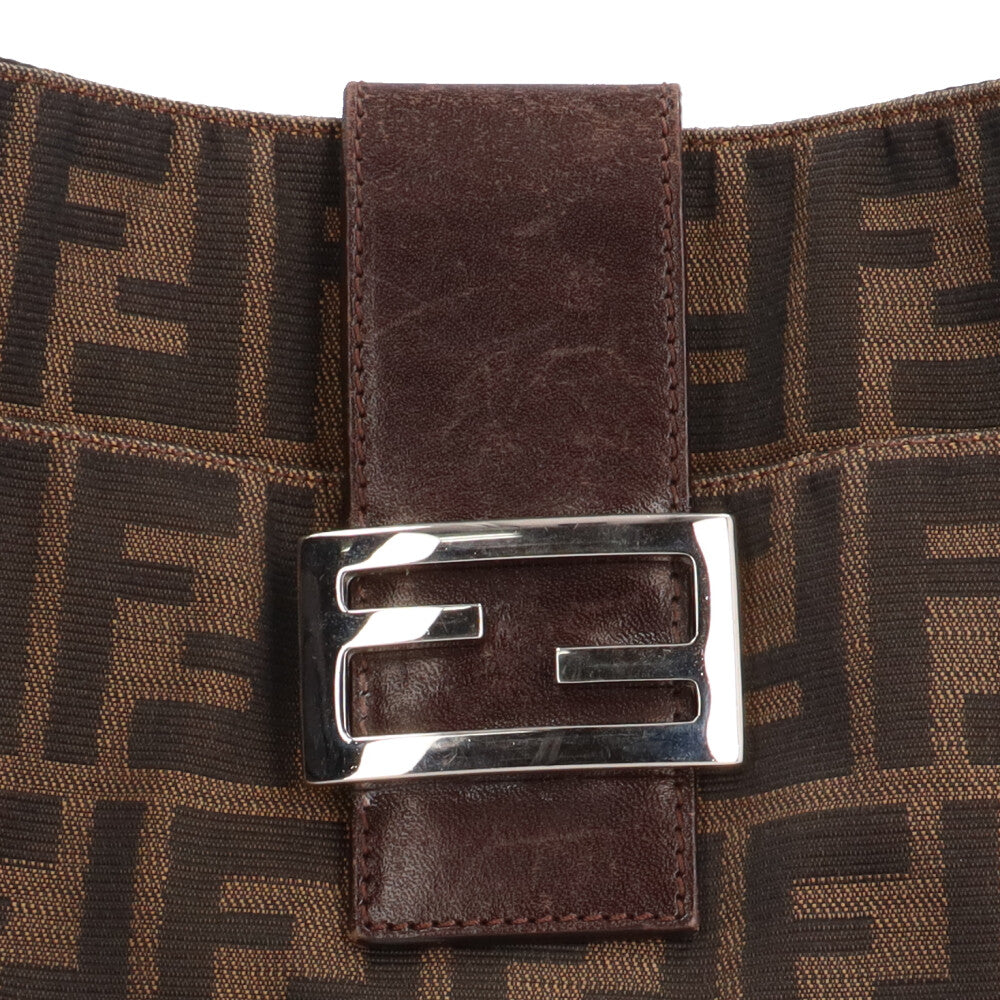 フェンディ FENDI ハンドバッグ ズッカ キャンバス ブラウン