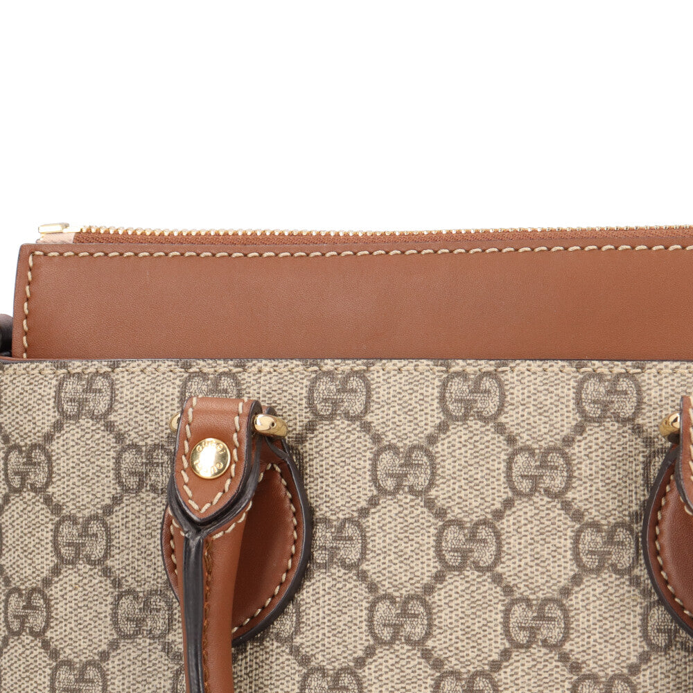 GUCCI グッチ ミニトート GGスプリーム ショルダーバッグ GGスプリーム